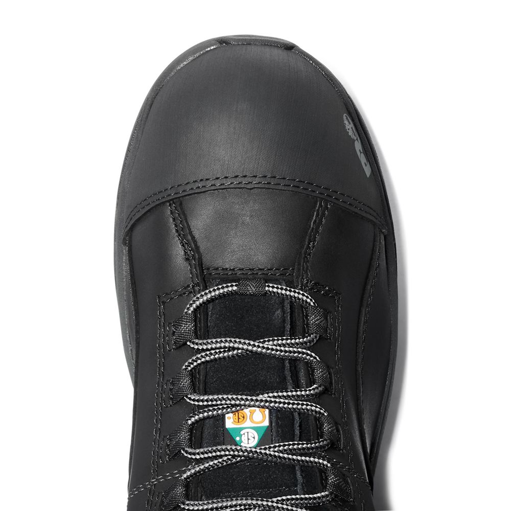 Timberland Μποτακια Εργασίας Ανδρικα Μαυρα - Pro® Bosshog 6\" Comp Toe - Greece 7316849-KV